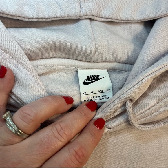 Nike Center swoosh light lavender hoodie sweatshirt size XS - Picture 3 of 7